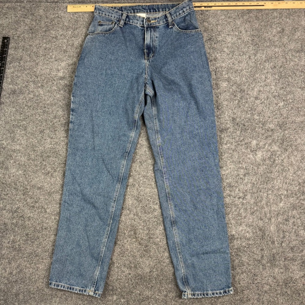 Full Blue Jeans Womens Size 8x31 Blue Cotton Straight Leg Casual Classic Denim